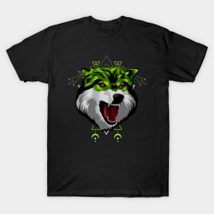 green wolf T-Shirt